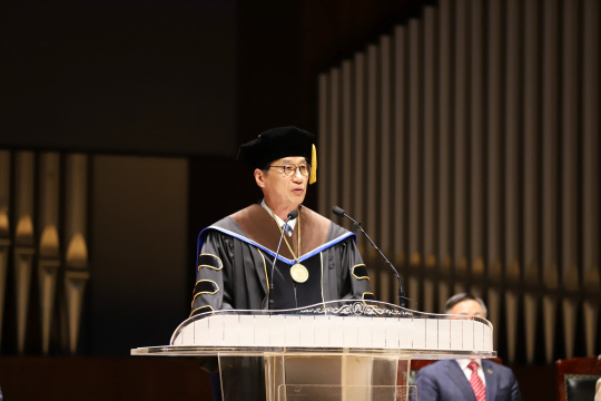 제6대 이윤재 숭실대학교 총장   [숭실대 제공]